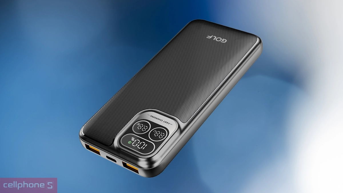 Cổng kết nối pin sạc dự phòng Golf 10000mAh 22.5W P51