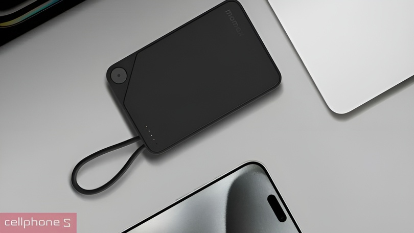 Dung lượng pin sạc dự phòng Momax 1-Power X IP152 1C1A 10000mAh