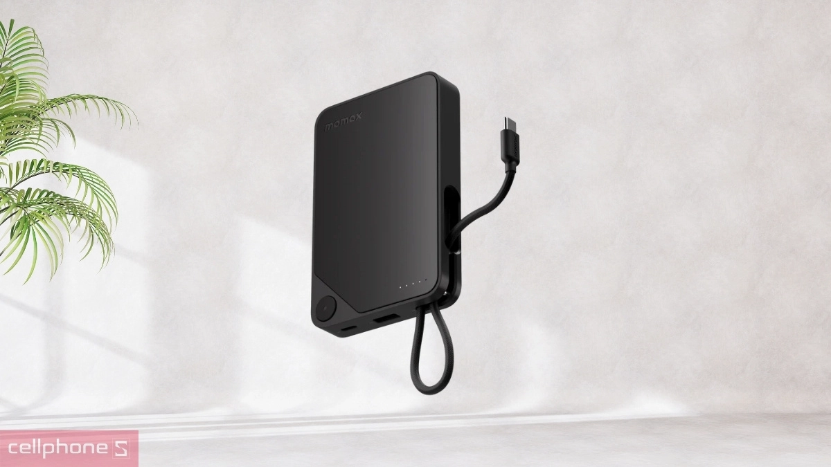 Pin sạc dự phòng Momax 10.000mAh 20W 1-Power X IP152 được trang bị dung lượng 10.000mAh