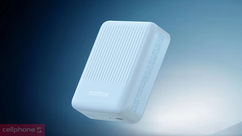Pin sạc dự phòng Momax Magnetic Q.MAG Minimal 2 10000mAh - Dung lượng lưu trữ lớn