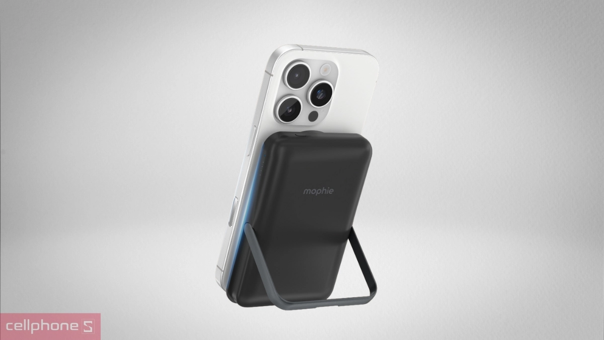 Nhỏ gọn, đi kèm chân đứng tiện lợi