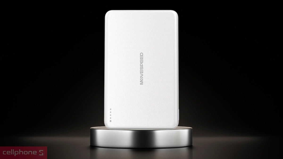 Đèn LED pin sạc dự phòng Movespeed Magnetic Semi-Solid 10000mAh MSP08