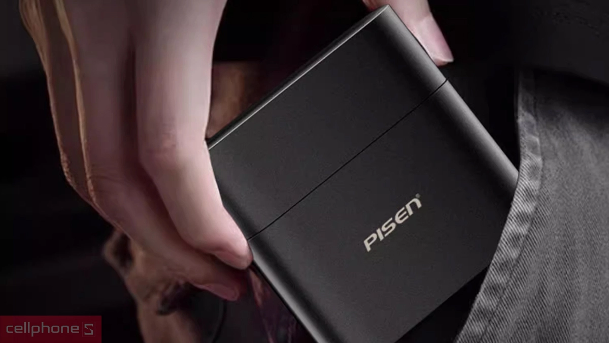 Nguồn điện bộ hộp sạc Pisen 8 viên pin AA5 3600mWh Li-Ion 1.5v