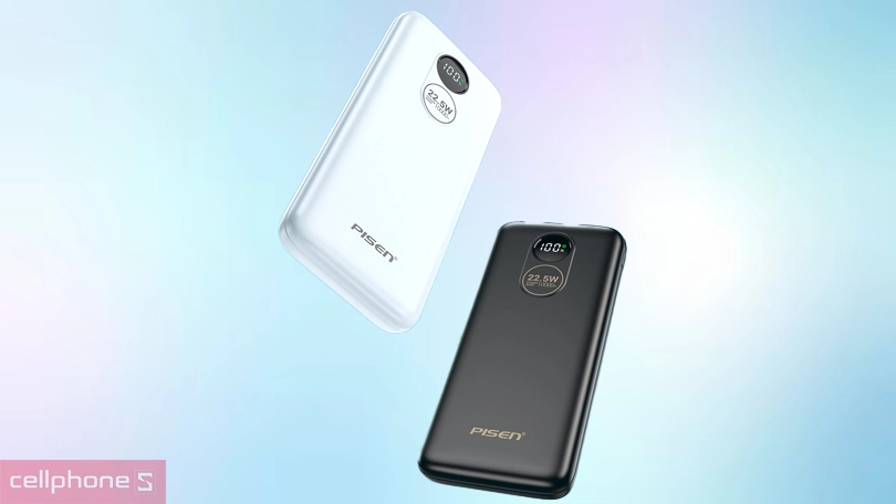 Pin dự phòng Pisen 22.5W 10000mAh D079