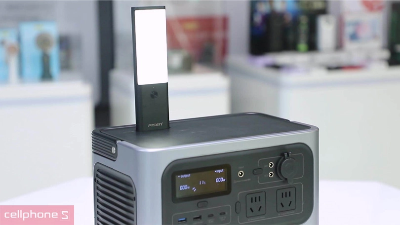 Thiết kế trạm sạc dự phòng Pisen Powerwild 600W