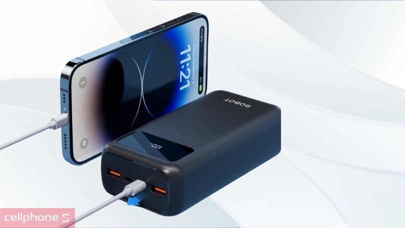 Pin sạc dự phòng Robot của nước nào?