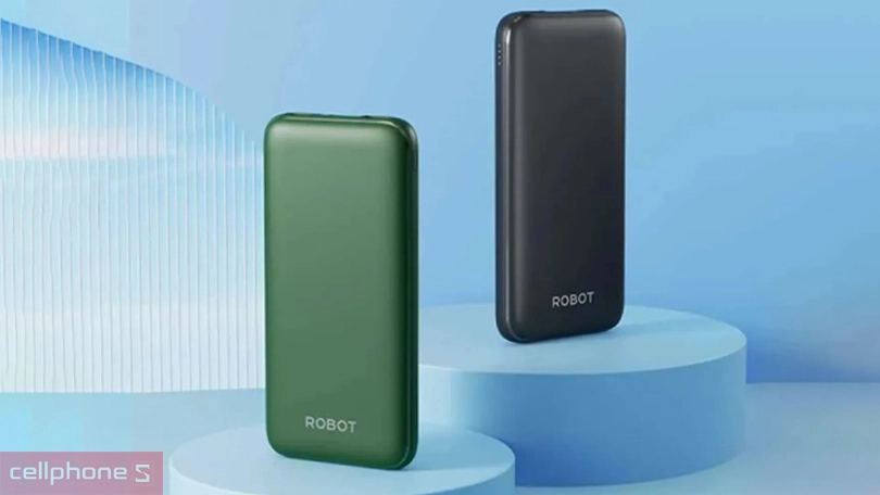 Pin sạc dự phòng ROBOT RT12 10000mAh 10W – Sạc nhanh, an toàn và tiện lợi
