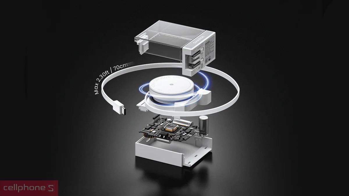 Tiện lợi với với cáp rút gọn