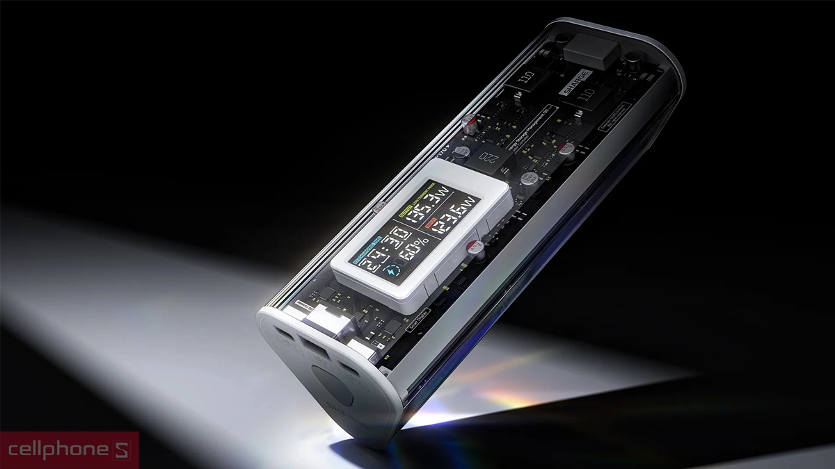 Pin dự phòng Sharge SharGeek 170 2C1A 24000mAh