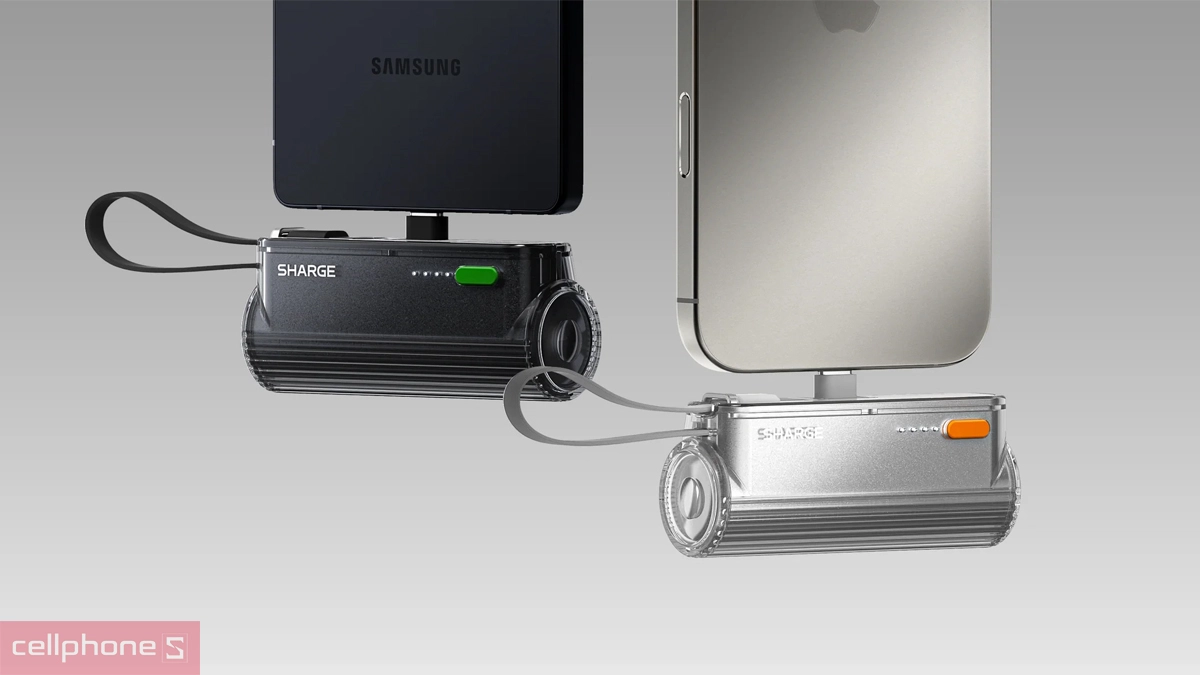 Dòng sạc dự phòng Sharge Sharge Flow Mini