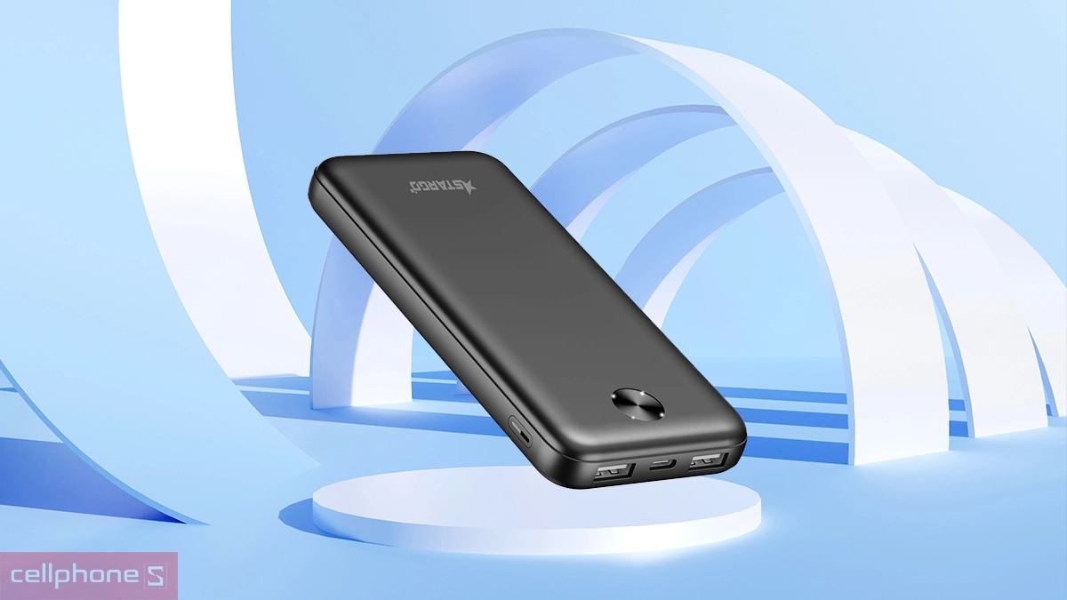 Dung lượng sạc dự phòng Stargo Star X1 Lite 10000mAh 10W