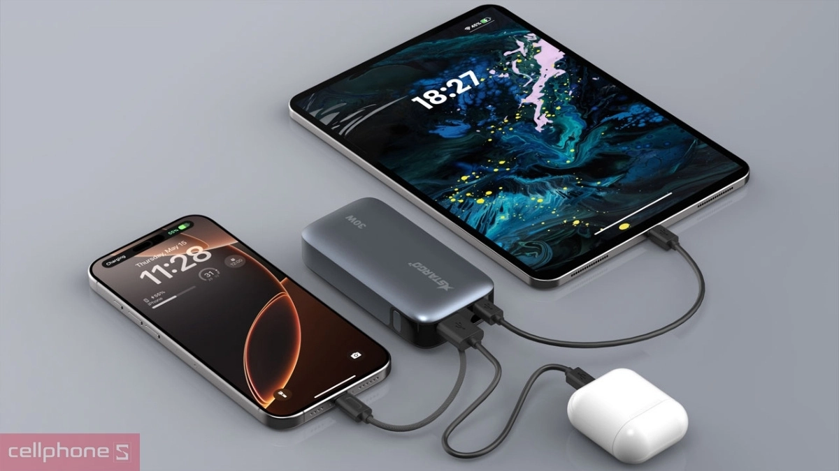 Dung lượng pin sạc dự phòng StarGO STAR X1 Mini 10000mAh