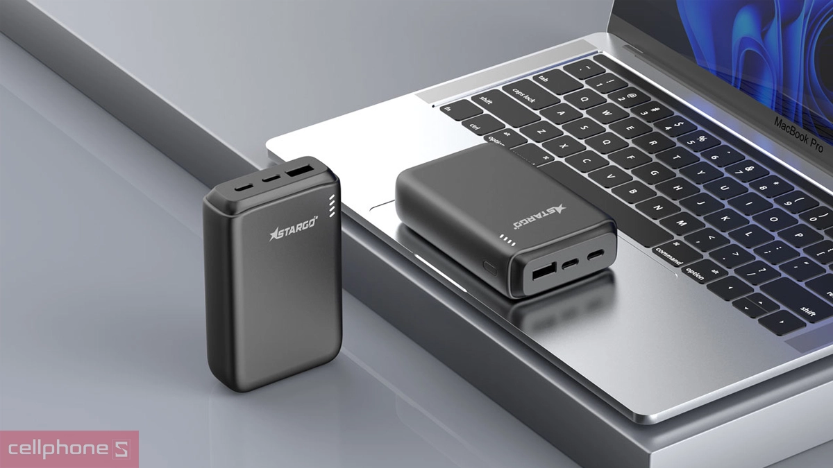 Pin sạc dự phòng StarGO Star X1 Power 10000mAh tích hợp công suất sạc nhanh tối đa 20W
