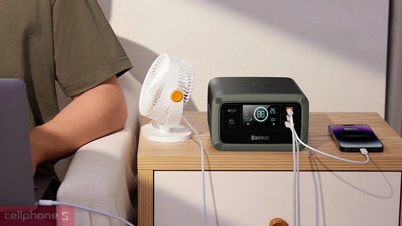 Ưu điểm nổi bật của trạm sạc dự phòng Baseus là dung lượng pin đa dạng