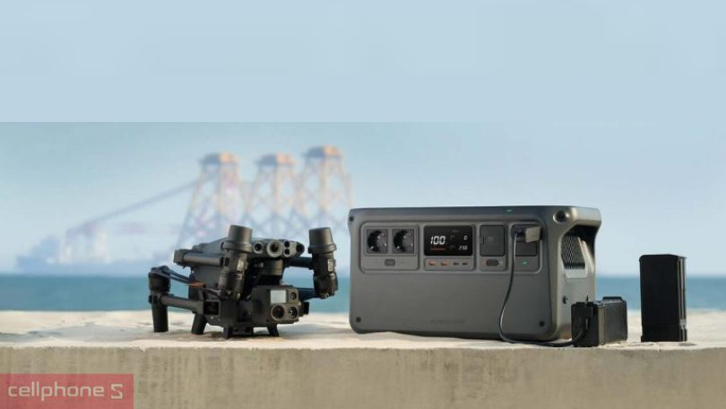 Công suất sạc của trạm sạc dự phòng DJI Power 1000 2400W