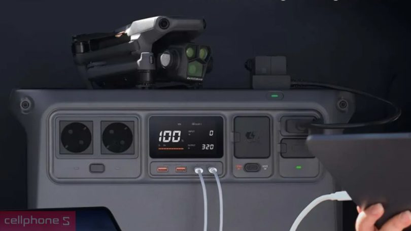 Khả năng tương thích, kết nối của trạm sạc dự phòng DJI Power 1000 2400W