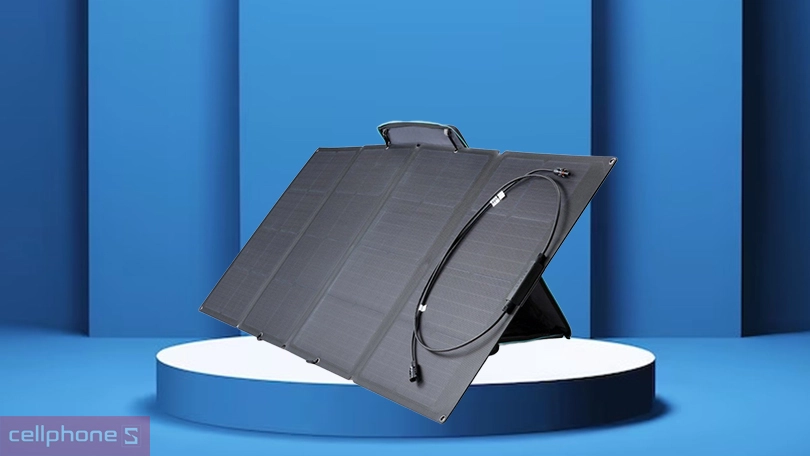 Thiết kế, khả năng kháng nước và tương thích của tấm pin năng lượng mặt trời EcoFlow 160W 21.6V