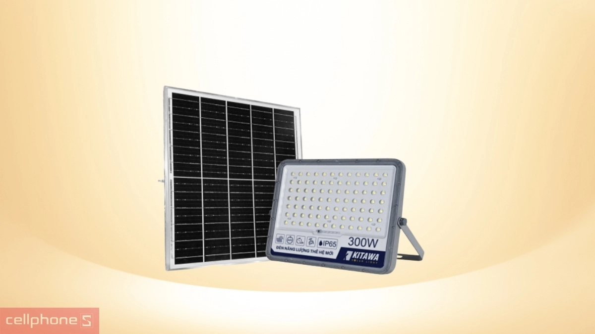 Kháng thấm trên đèn năng lượng mặt trời Kitawa FL1300 300W