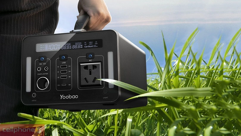 Đánh giá trạm sạc dự phòng Yoobao về thiết kế
