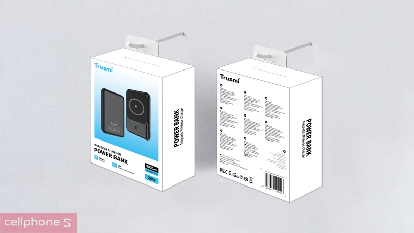 Pin sạc dự phòng không dây Trusmi PB11 5000mAh 15W 20W – Tiện lợi mọi lúc mọi nơi