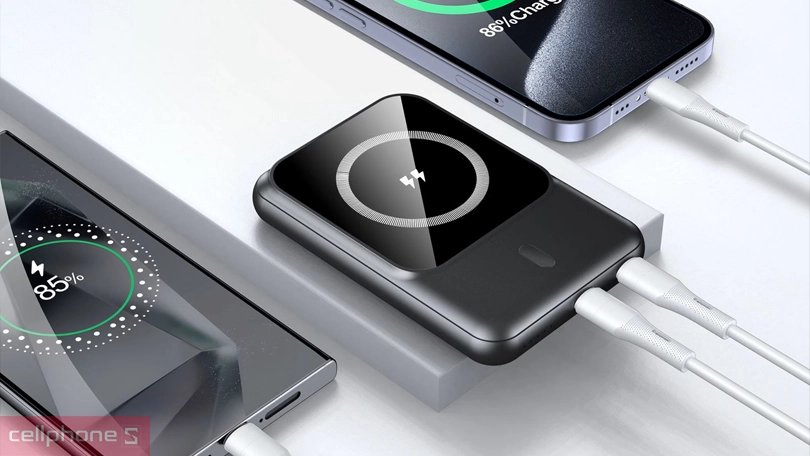 Pin sạc dự phòng không dây Trusmi PB11 5000mAh 15W 20W – Tiện lợi mọi lúc mọi nơi