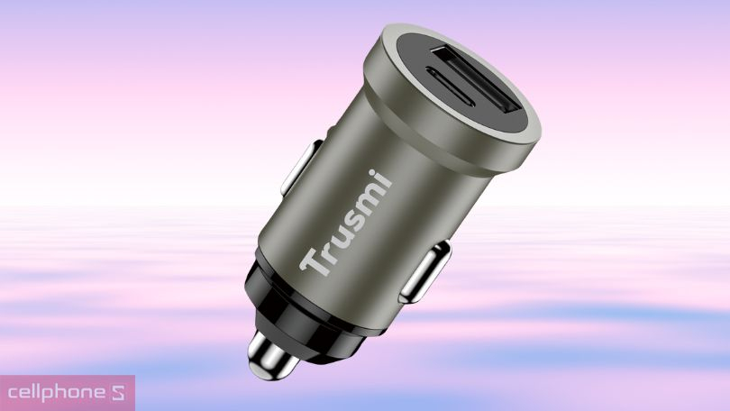 Tẩu sạc ô tô Trusmi CC03 1 USB-A Type C 38W - Tương thích tốt, sạc nhanh