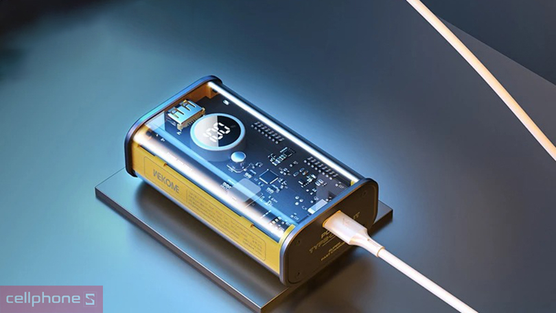 Dung lượng sạc dự phòng Wekome WP345 10000mAh