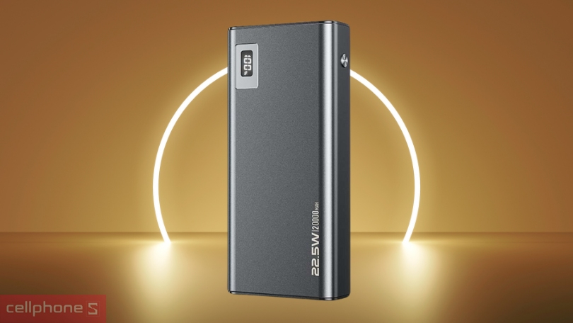 Thiết kế sạc dự phòng WEKOME 20000mAh 22.5W WP06