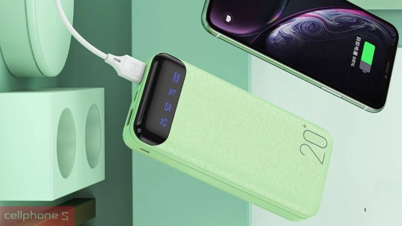 Phân loại pin dự phòng Wekome phổ biến hiện nay