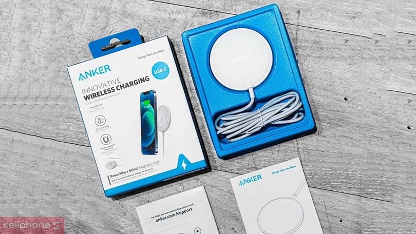 Sạc không dây Magsafe Anker A2565