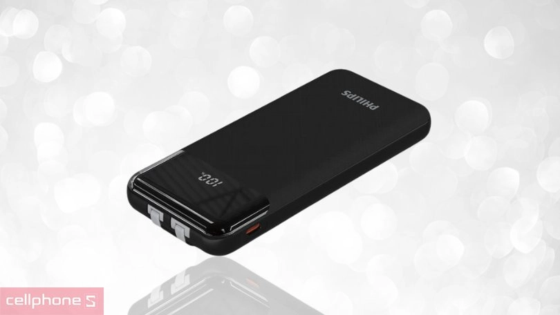 Dung lượng, cổng sạc, tốc độ sạc của pin sạc dự phòng Philips DLP9026K 10000mAh PD 22.5W