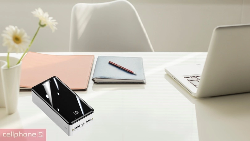 Số lượng cổng, tốc độ sạc của pin sạc dự phòng Philips DLP9693 30000mAh PD 18W