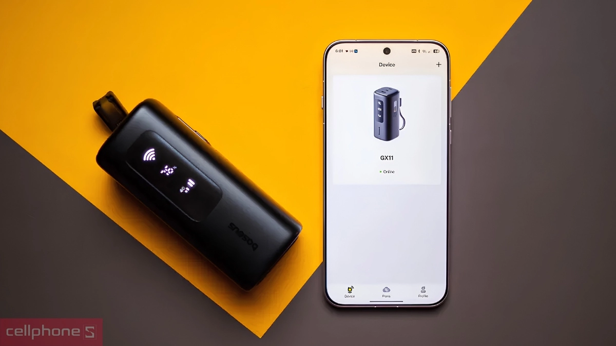 Thiết bị lưu trữ năng lượng Baseus hỗ trợ sạc nhanh