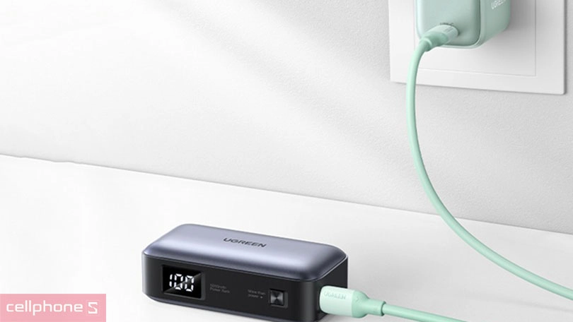 Dung lượng pin của pin sạc dự phòng Ugreen PB503 35338 5000mAh