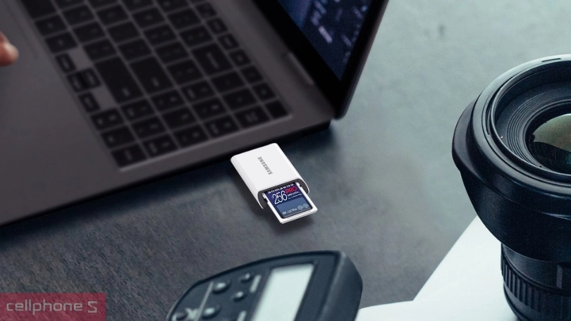 Thẻ nhớ SD Samsung Pro Ultimate Full Size SDXC 256GB - Dung lượng lớn, tương thích mọi loại thiết bị