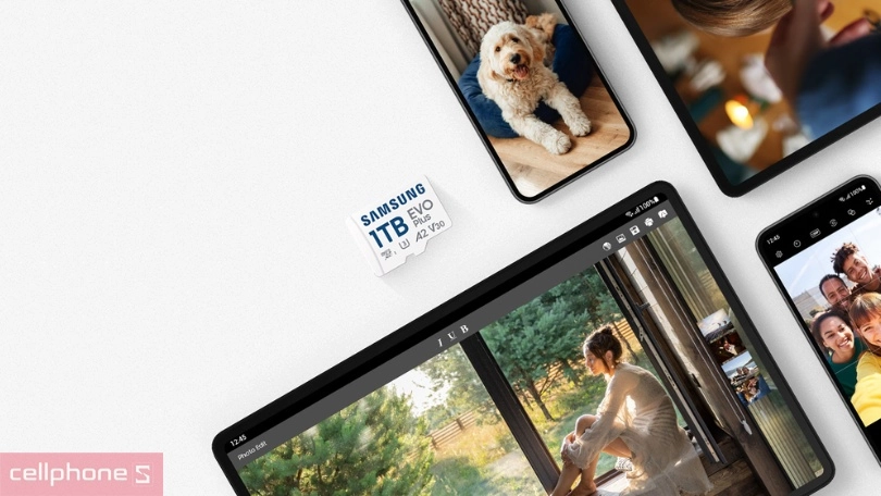Dung lượng thẻ nhớ Samsung EVO Plus SD Adapter 160Mbs 128GB