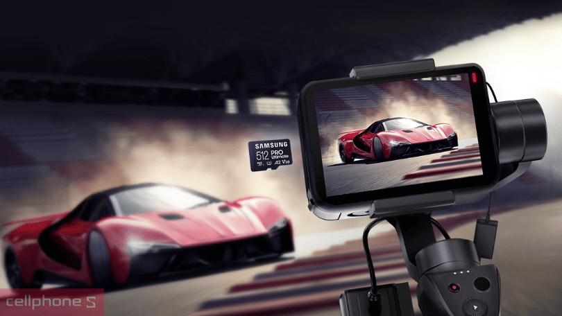 Thẻ nhớ Samsung Pro Ultimate (SD ADAPTER) 200MBS 512GB - Dung lượng lưu trữ lên đến 512GB