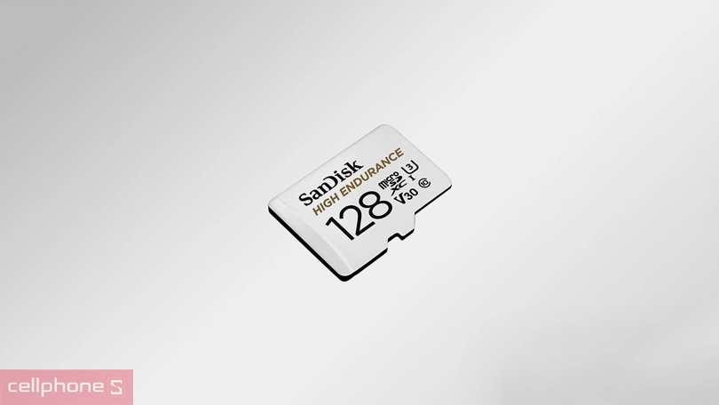Tốc độ đọc - ghi của thẻ nhớ microSD SanDisk High Endurance chuyên camera 128GB