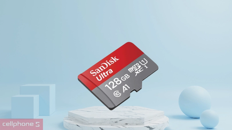 Thẻ nhớ MicroSDXC Sandisk Ultra A1 128GB 140MB/s