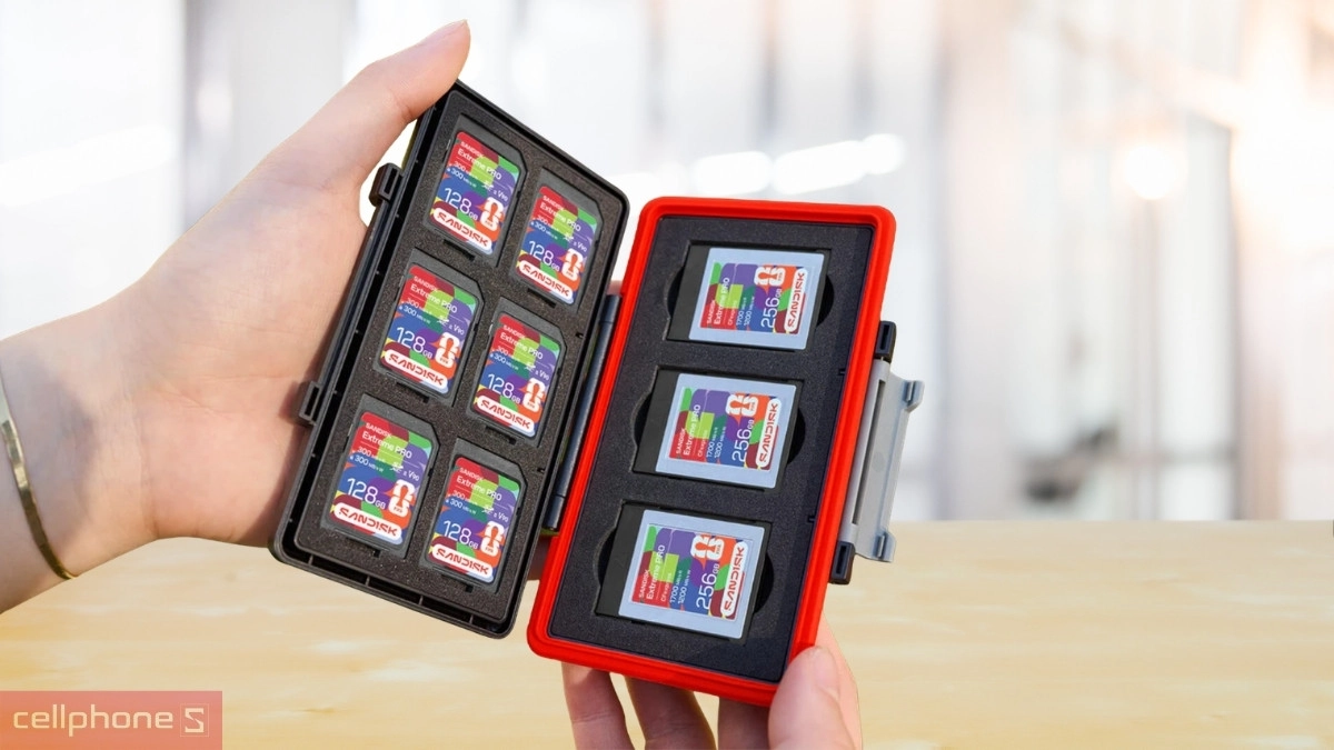 Tiêu chuẩn kháng nước, kháng bụi thẻ nhớ SDXC Sandisk 128GB Extreme Pro UHS II V90 Fifa World Cup 2026