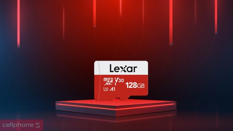Thẻ nhớ Lexar MicroSDXC 128GB U3 V30 A1 100MB/s 