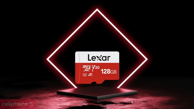 Thẻ nhớ Lexar MicroSDXC 128GB U3 V30 A1 100MB/s 