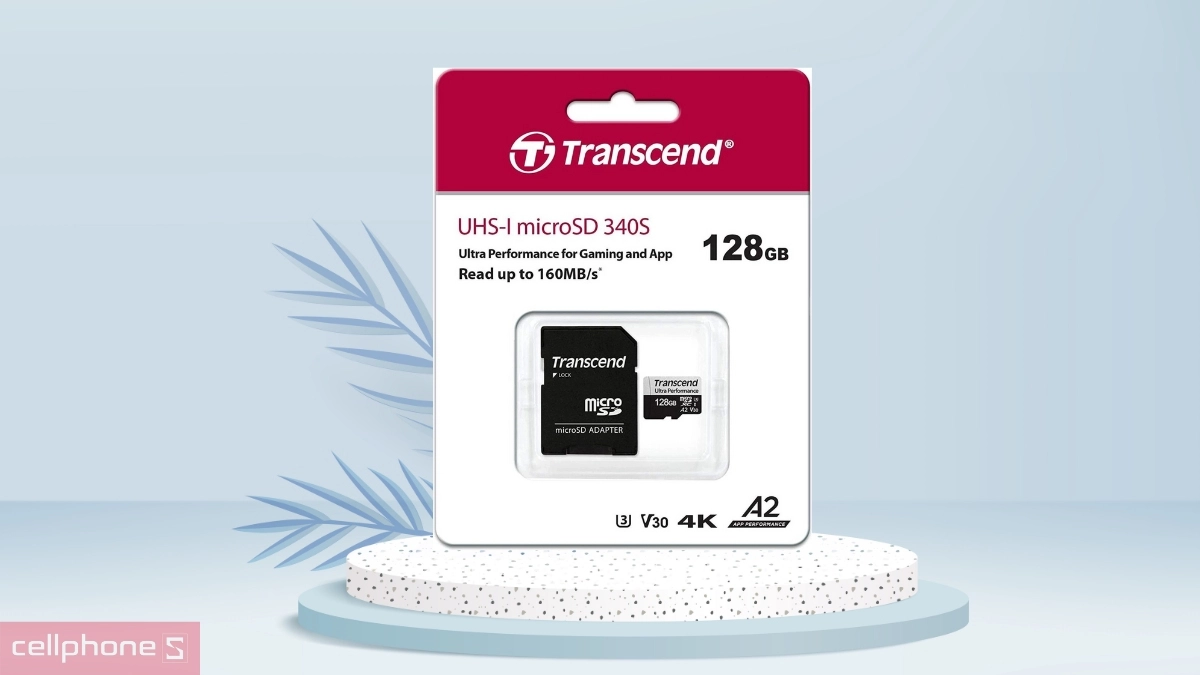 Độ tương thích của thẻ nhớ Micro SDXC Transcend UHS-I U3M 128GB