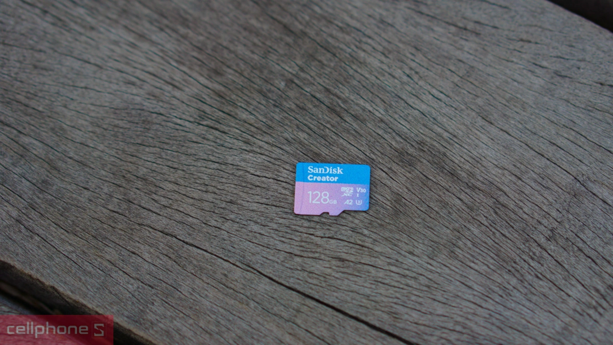 Độ bền bỉ, khả năng bảo vệ dữ liệu của thẻ nhớ MicroSD Sandisk Creator 128GB