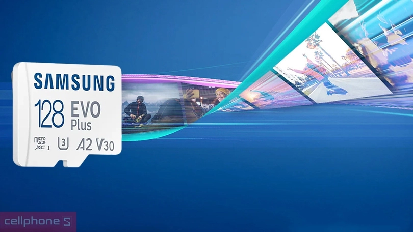 Thẻ nhớ 128GB Samsung Evo Plus (2021) 130MPS