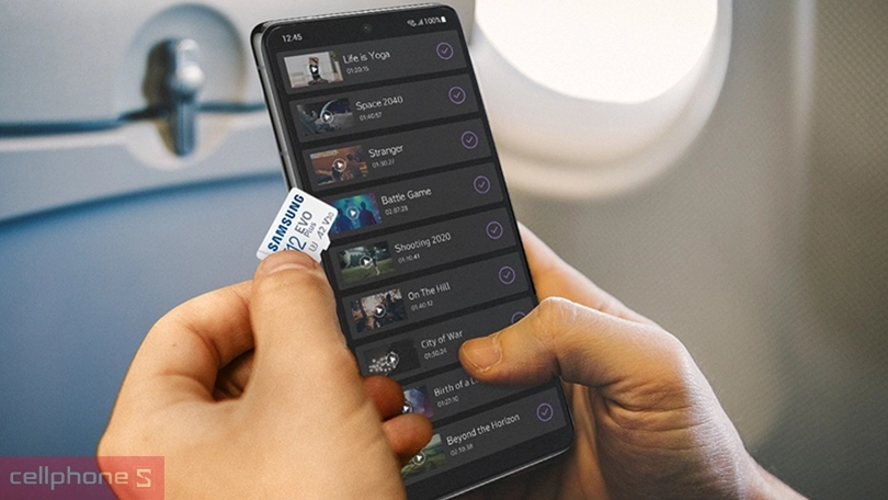 Thẻ nhớ 128GB Samsung Evo Plus (2021) 130MPS