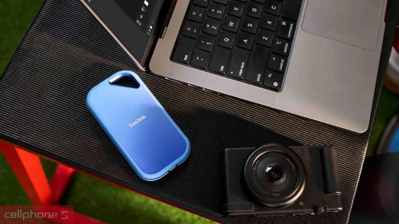 Ổ cứng di động SSD Sandisk Creator Pro Portable 2000MBS 1TB - Truyền dữ liệu siêu tốc