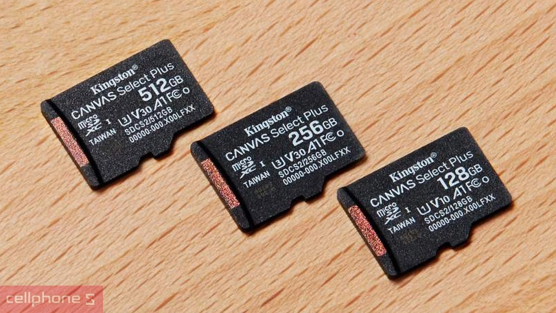 Khả năng tương thích của thẻ nhớ MicroSD Kingston Class 10 Adapter 256GB 