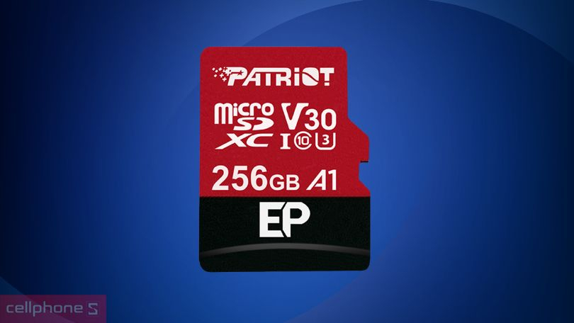 Độ bền bỉ của thẻ nhớ Patriot VX V30 MicroSDXC 256GB 100MB/s