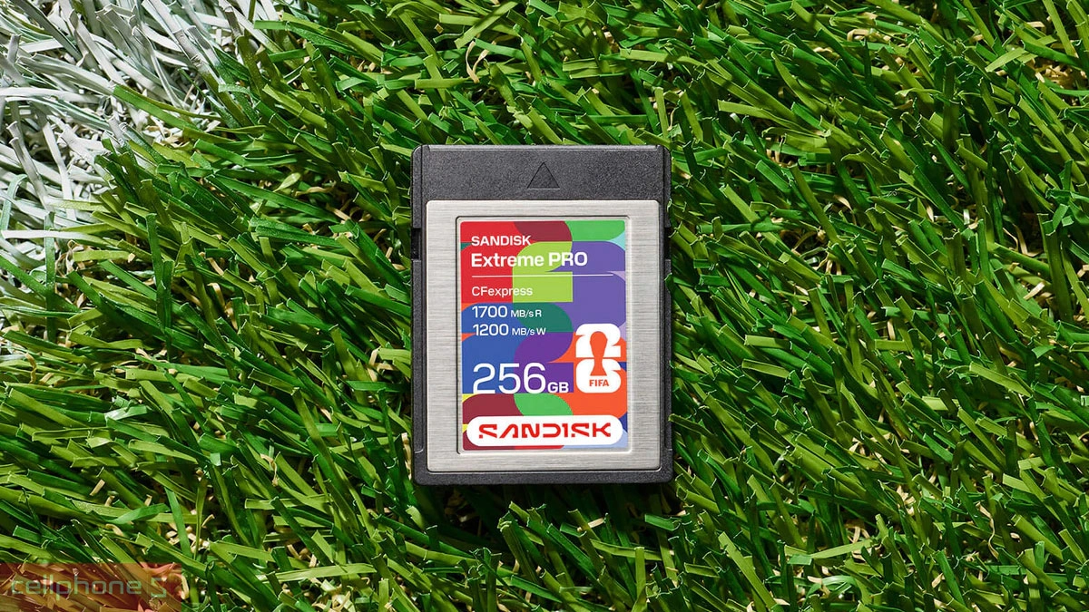 thẻ nhớ Sandisk CFexpress 256GB Type B Extreme Pro FIFA World Cup 2026 tương thích đa dạng với nhiều dòng máy